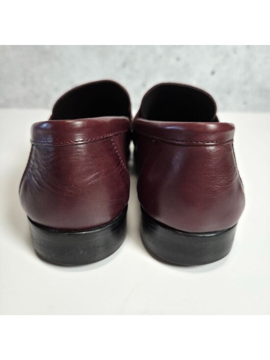 Bruno Magli Bordo Leather Horsebit Loafers Shoes Praline Brown 8.5M Italy main image 8